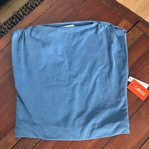 Intempo Blue Crop Top